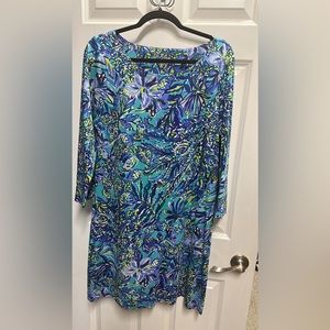 Lilly Pulitzer Large- EUC Dress 100% Pima Cotton